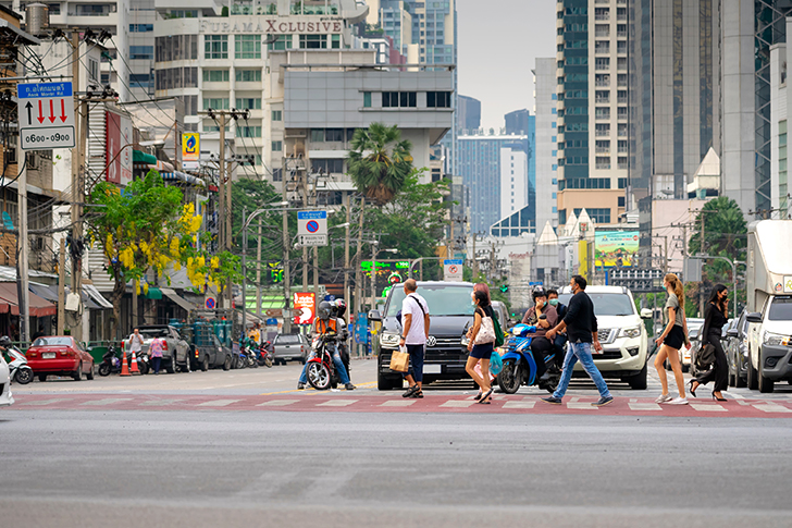 タイ旅行_路上喫煙