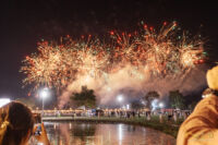 ランタン祭り_花火1