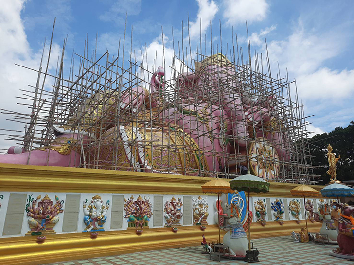 2025年最新】ピンクのガネーシャ改修工事中